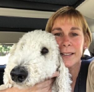 Leslie Rush and Bailey