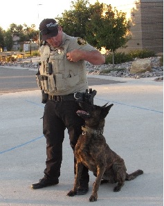 Sheriff Deputy Leo Peters and Tigo