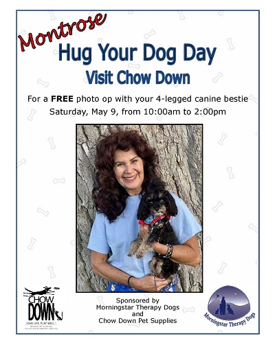 Hug Your Dog Day at Chow Down